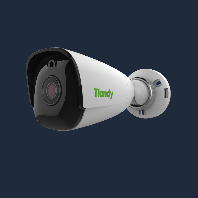دوربین مداربسته بولت 2 مگاپیکسل تیاندی مدل TC-C32JS دید در شب 50 متر WDR 120dB PoE IP67