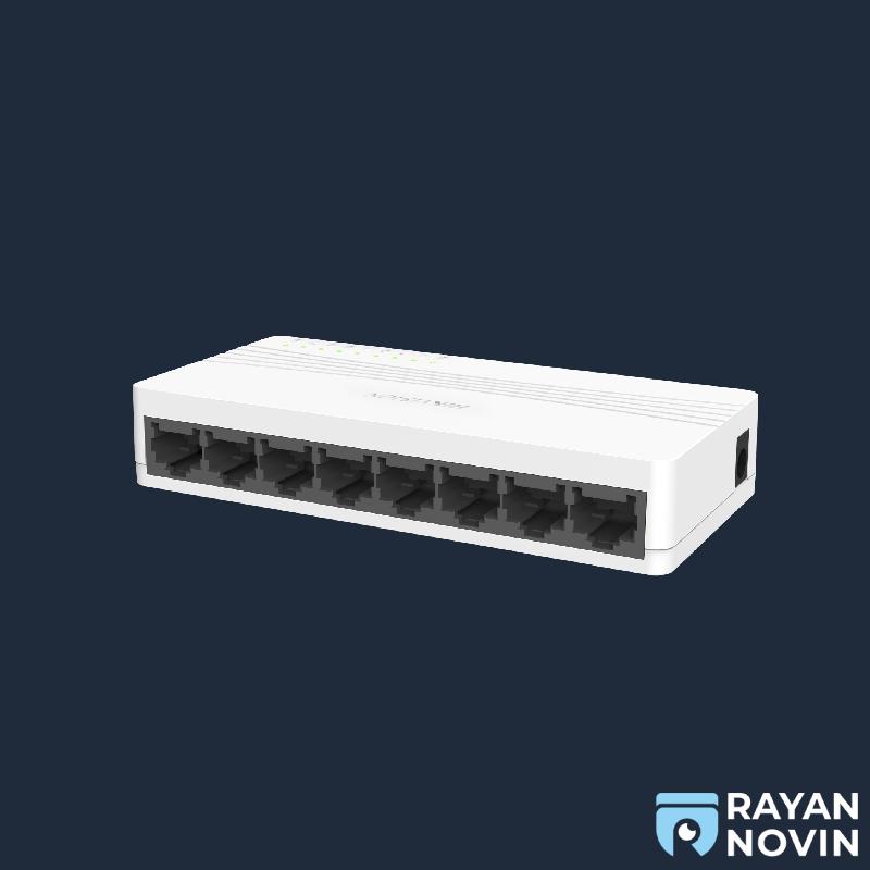 سوئیچ شبکه 8 پورت هایک ویژن مدل DS-3E0108D-E