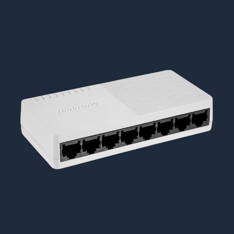 سوئیچ شبکه 8 پورت گیگابیت هایک ویژن مدل DS-3E0508D-O